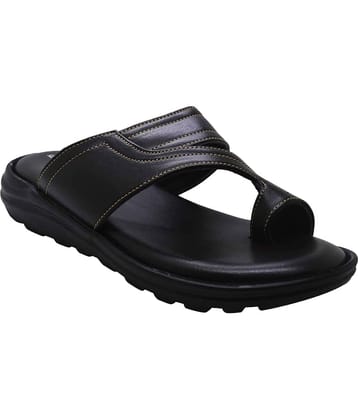 Ajanta - Brown Men's Leather Slipper