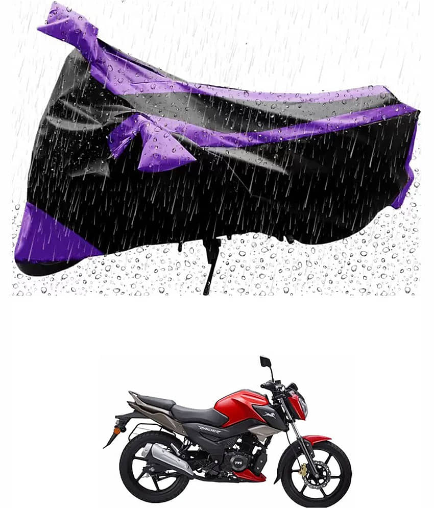 JVG Bike Body Cover for TVS All Bike Models ( Pack of 1 ) , Purple