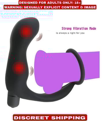 Kamahouse Premium Quality Silicone Stimulate Prostate Massager and Anal Vibrator For Men And Women
