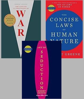 The Concise 33 Strategies of War + Concise Art Of Seduction + The Concise Laws Of Human Nature