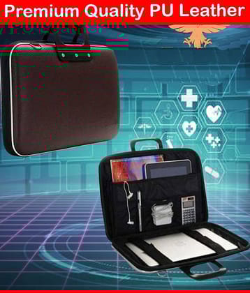 YNA - Brown P.U Office Bag