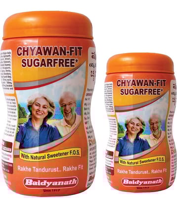 Baidyanath Chyawan-Fit Chyawanprash Sugar Free (Pack Of 2)
