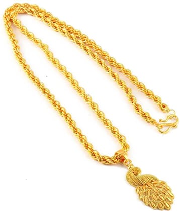 Jewar Mandi Gold Pendant ( Pack of 1 )