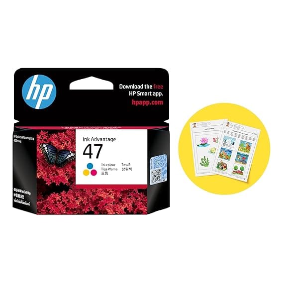 Hp Cartridge 47 Tri - color Original Ink