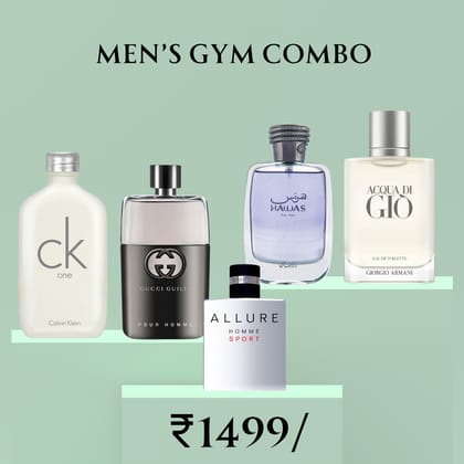 Men’s Gym Combo  25ml X 5 perfumes