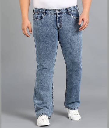 Urbano Plus Regular Fit Bootcut Men's Jeans - Black ( Pack of 1 )