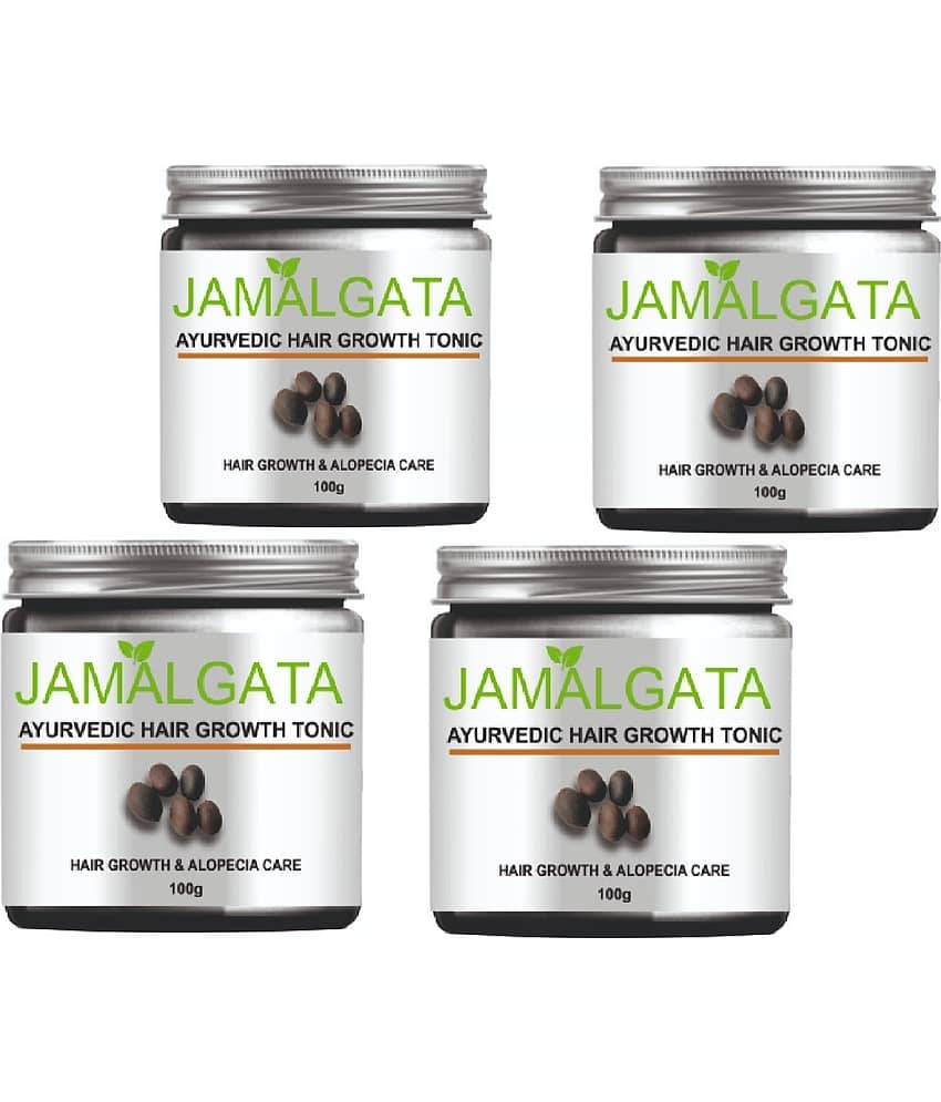 Donnara Organics Jamalgata Hair Growth Powder For Hair Fall Control Solution 100 gm Pack of 4