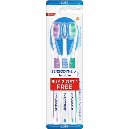 SENSODYNE SET TOOTHBRUSH PACK OF 3
