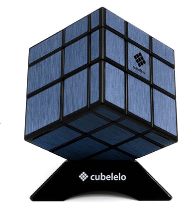 Cubelelo Drift Mirror Blue Magic Cube Puzzle Toy Brainstorming Stressbuster Speedcube Puzzle