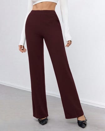 Bellbum Casual Trouser Wine Lycra-S