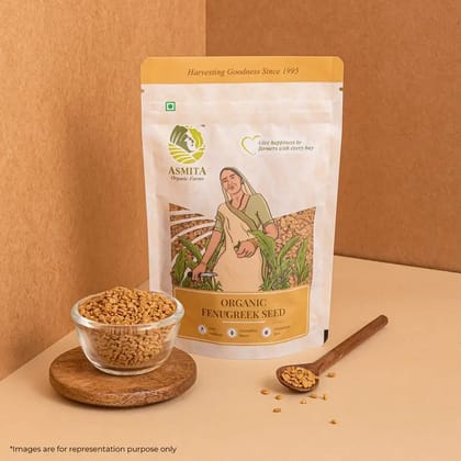 Organic Fenugreek Seed | Methi - 100 gm-100 gm (Pack of 5)