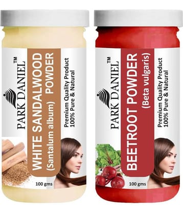 Park Daniel  White Sandalwood &    Beetroot Powder  Hair Mask 200 g Pack of 2