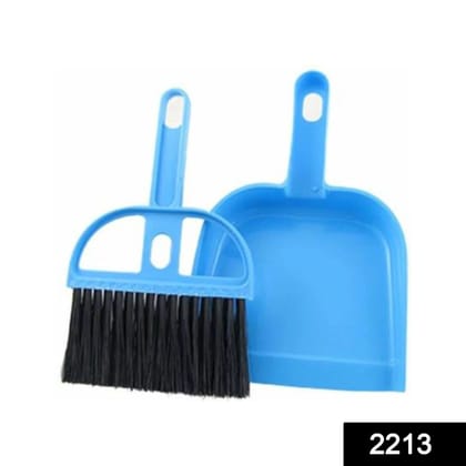 Mini Dustpan with Brush Broom Set for Multipurpose Cleaning, Supdi - 2 pcs