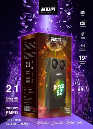 KDM Disco 82   SPEAKER Random Color