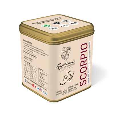 Scorpio Kashmiri Kahwa Tea - A special blend that celebrates the Super Power Scorpio Kashmiri Kahwa Tea - A special blend that celebrates the Super Power