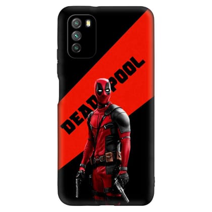 Deadpool  POCO M3 Premium Embossed Mobile cover