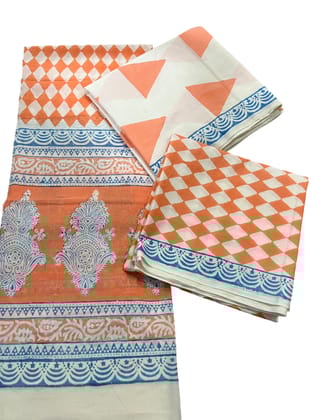 Vibrant Baag Indico Print Fabric - All-Natural Indigo Colors, Eco-Friendly, Perfect for Fashion & Home Decor