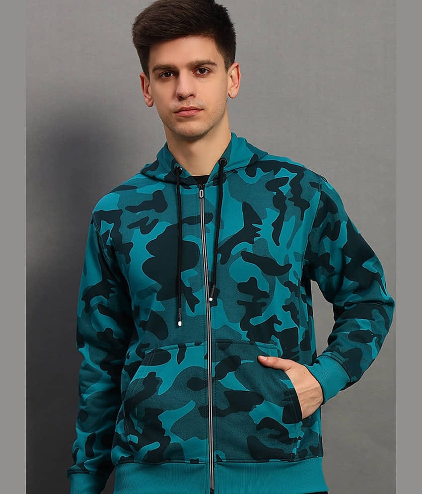 stelvin Cotton Blend Hooded Men's Sweatshirt - Multicolor ( Pack of 1 )