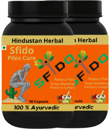 Hindustan Herbal Capsule 60 No.S Pack of 2