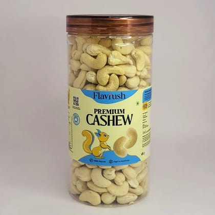 Flavrush Premium Cashew W210 - 500g PET Jar