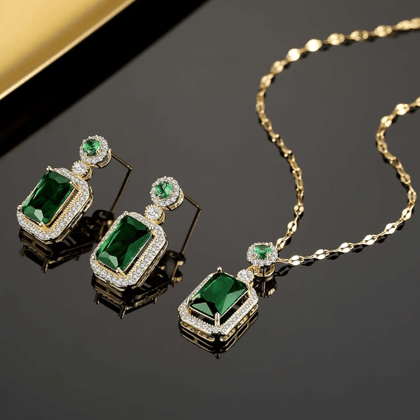 Forest Fairy 18k Gold 18k Gold Plated Jewellery Set