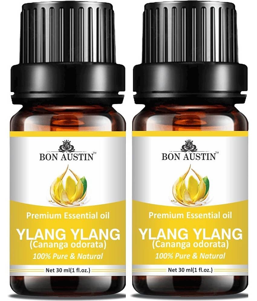 Bon Austin Ylang-Ylang Essential Oil Aromatic 30 mL ( Pack of 2 )
