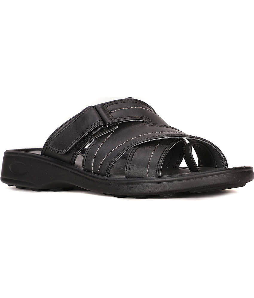 Bata - Black Men's Sandals