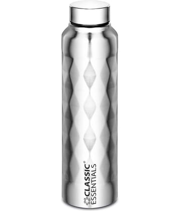 Classic Essentials Curbb Water bottle Silver Water Bottle 900 mL ( Set of 1 )