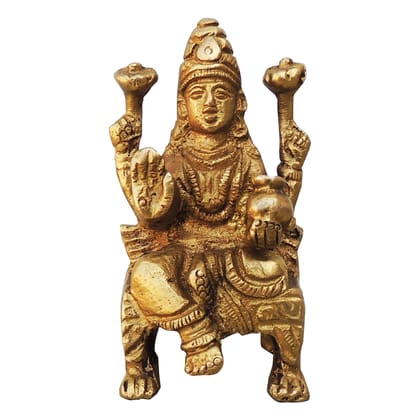 Brass Showpiece Laxmi Ji God Idol Statue (BSMAS260)