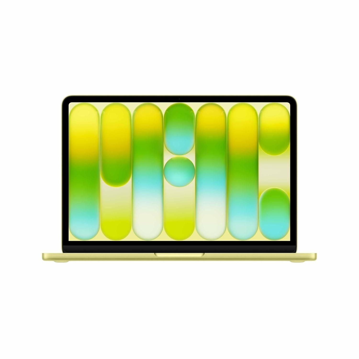 13-inch MacBook Neo: Apple A18 Pro chip with 6‑core CPU and 5‑core GPU, 8GB, 256GB SSD - Citrus
