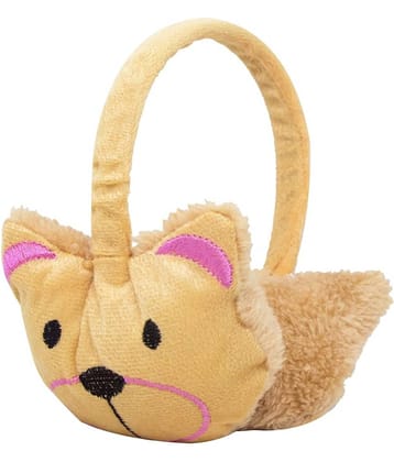 Valdez Boy Girl Winter Earmuffs Outdoor Wear Soft Faux Fur Plush Ear Warmer Windproof Woolen Warm Ear Muff
