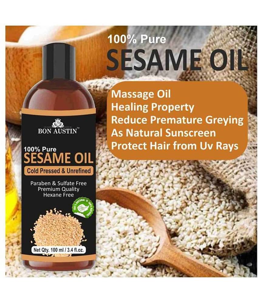 Bon Austin - Hair Growth Sesame Oil 100 ml ( Pack of 1 )