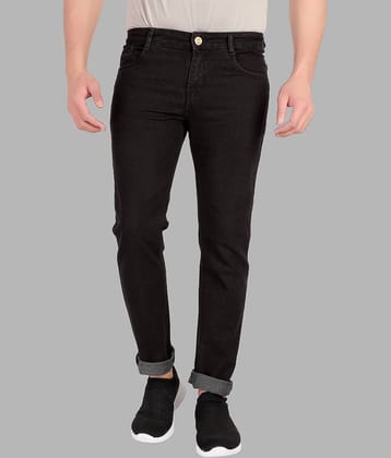 RAGZO Slim Fit Basic Men's Jeans - Dark Brown ( Pack of 1 )