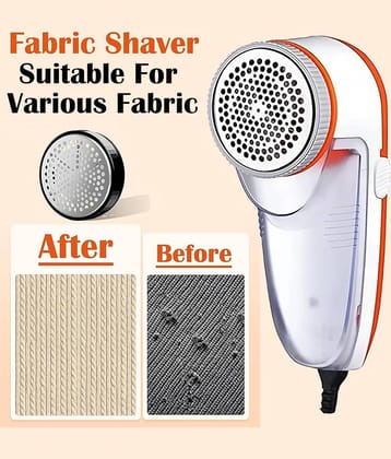 Electric Lint Remover and Fabric Shaver | Powerful Clothes Defuzzer for Sweaters, Blankets, Wool, Cotton, and Upholstery | Rechargeable, Portable, Easy to Clean, Gentle Yet Effective Fabric Care Tool