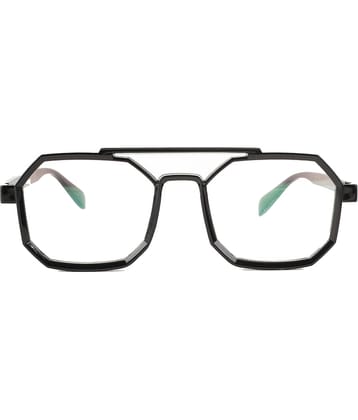 Bayberry Black Geometric Sunglasses ( Pack of 1 )