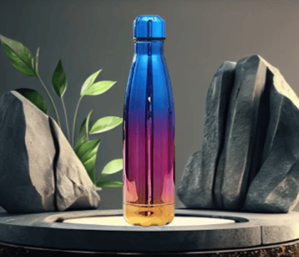 Rainbow Insulated Stainless Steel Water Bottle (500ml)