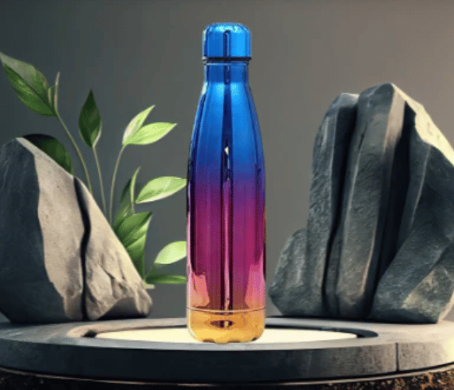 Rainbow Insulated Stainless Steel Water Bottle (500ml)