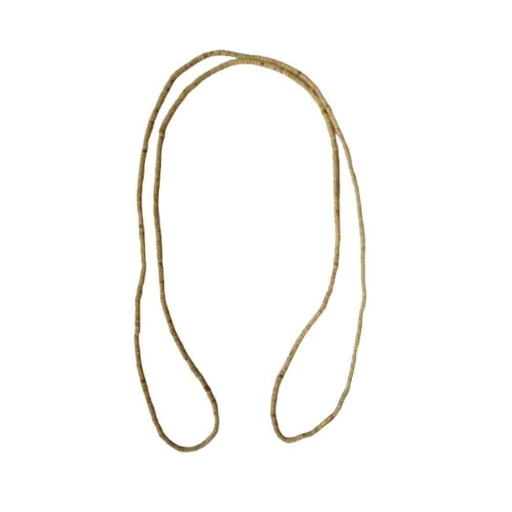 MAYAPURI 3 Round/Three Layer Tulsi Kanthi Mala/Tulasi Mala for Neck, Holy Basil Wood Necklace