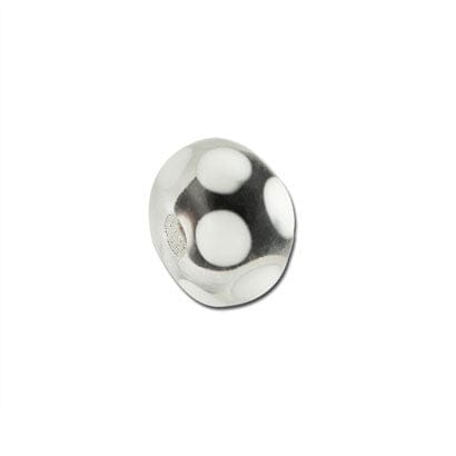 Beadwaala Handmade Fancy Lampwork Glass For Jewelry Making. (Roundel) SFL-329-Per Packet 25 Pcs / 10X18 MM