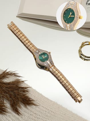 The Embellished Round Watch-Watches