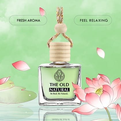 The Old Natural Expressions Car Freshener with Wooden Diffuser Lid, 10 ml