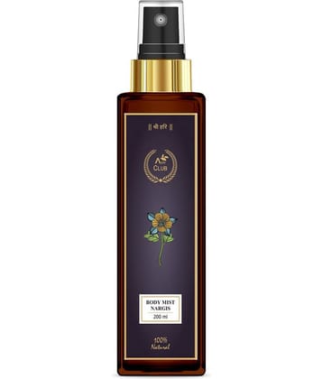 AGRI CLUB - Nargis Body Mist For Women,Men 200 ml ( Pack of 1 )