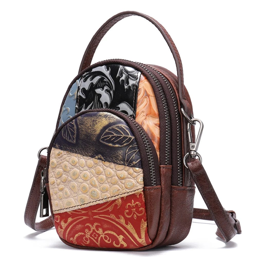 WESTAL Female Patchwork Luxury Designer Handbags Small Shoulder Bags Genuine Leather Women Messenger Bag