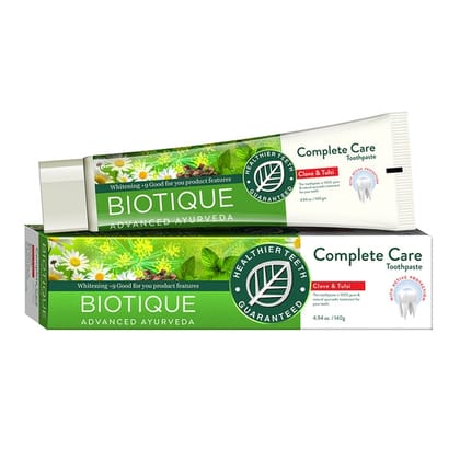 Biotique Clove & Tulsi complete care toothpaste 140g