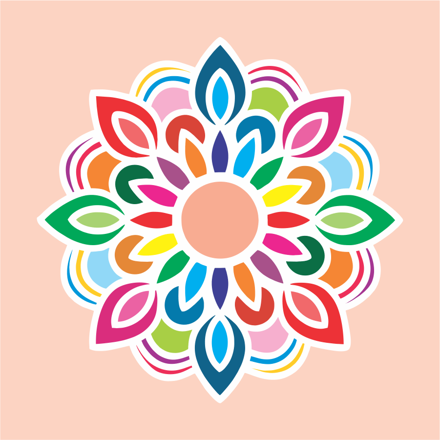 Reusable wooden Stencils Rangoli-21