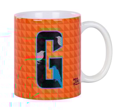 India Circus Glamorous Alphabet G Coffee Mug
