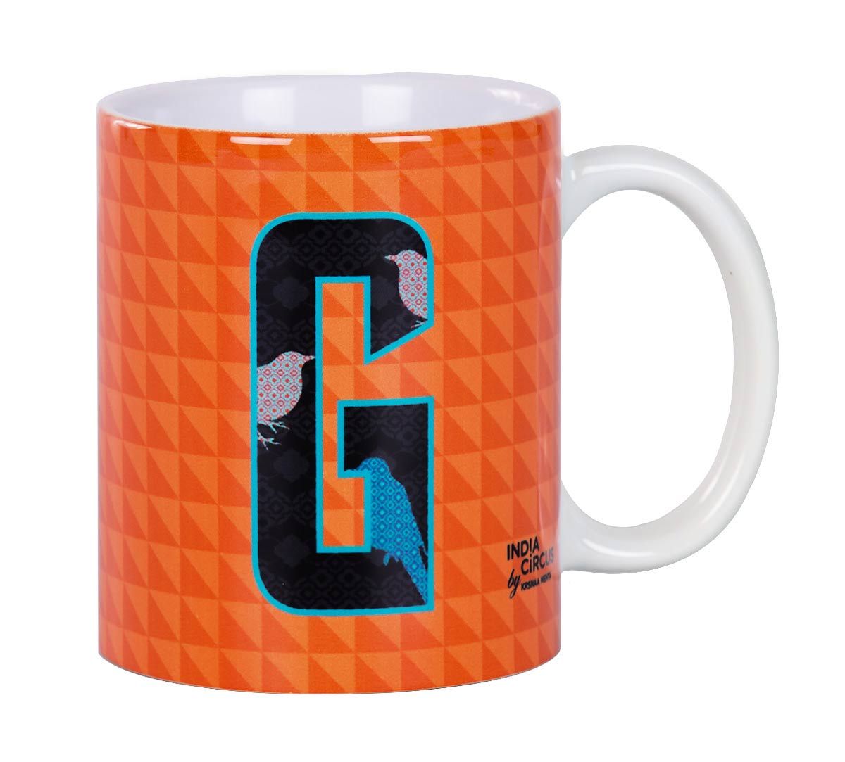 India Circus Glamorous Alphabet G Coffee Mug