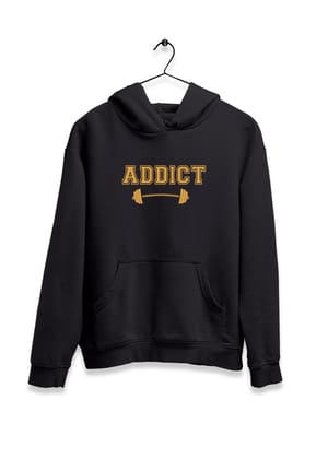 Addict Hoodie-Black / S