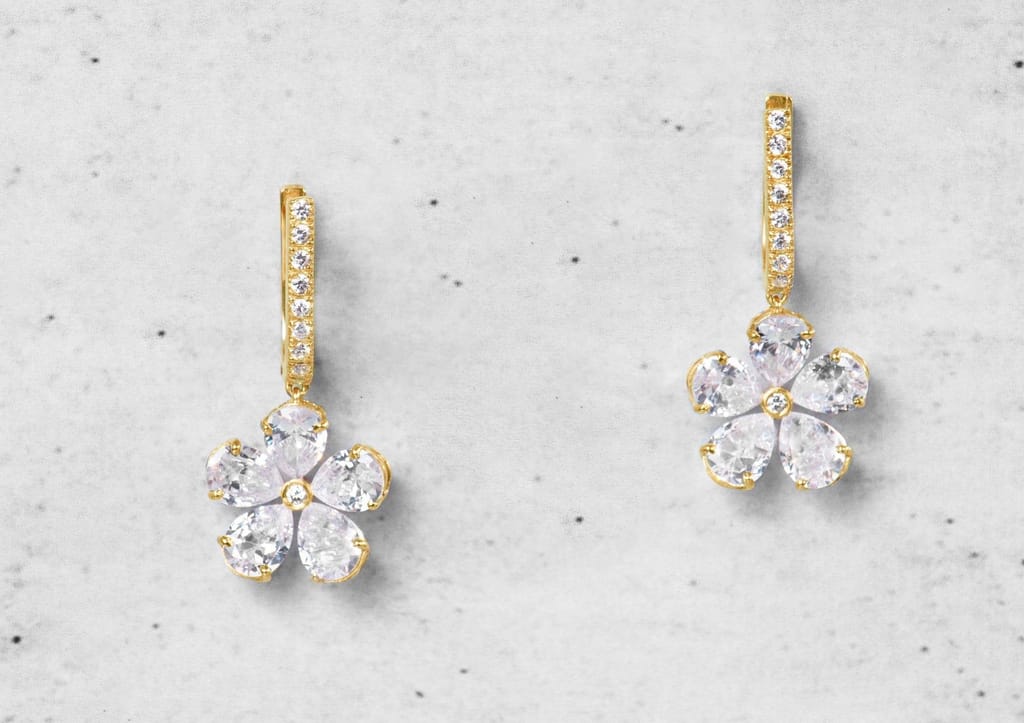 Fleur Drop Danglers