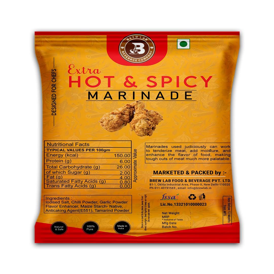Brew Lab Extra Hot & Spicy marinade | Marination Masala (1 kg)